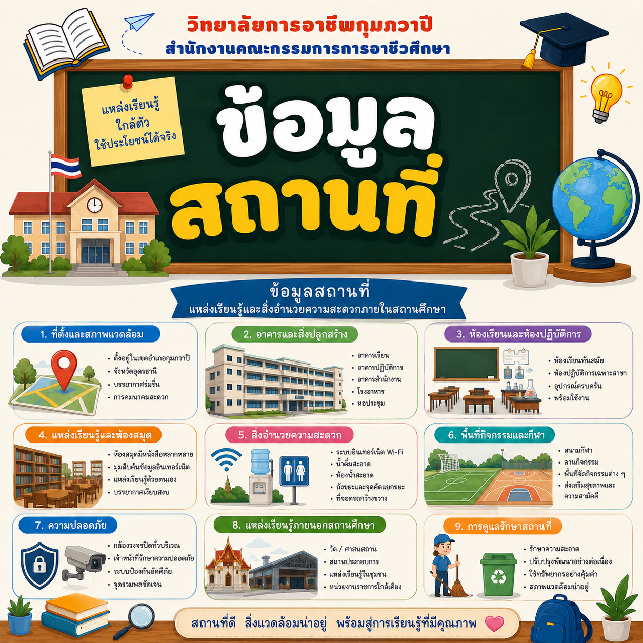 ข้อมูลสถานศึกษา